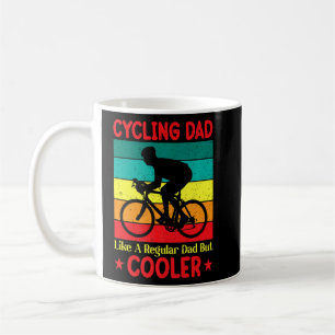 Taza De Café A Un Papá Ciclista Le Gusta Un Padre Regular Pero