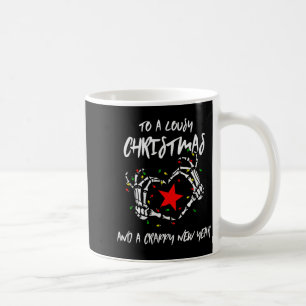 Taza De Café A una mala Navidad y un año nuevo de mierda (anti