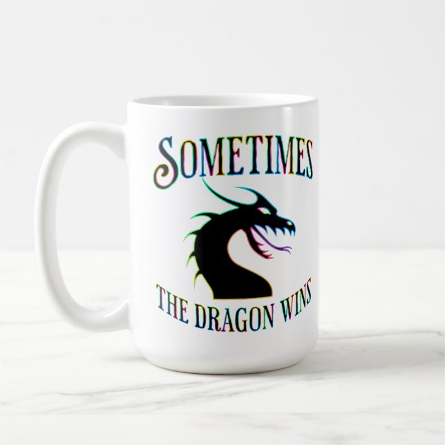 Taza De Café A veces el dragón gana (Izquierda)