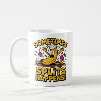 Taza De Café A veces… pasa una rajada – Banana divertida se res