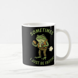 Taza De Café A veces solo estoy emitiendo gases Rana Vintage di