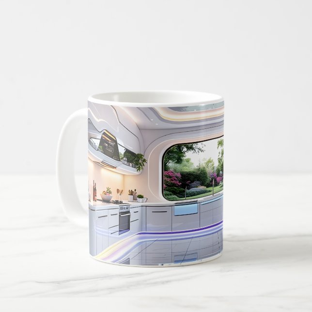Taza De Café A Vision Beyond Time (Anverso izquierdo)