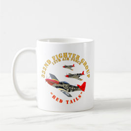 Taza De Café AAC - 332nd Fighter Group - 12th AF - Red Tails