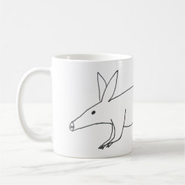 Taza De Café Aardvark Mug mal dibujado