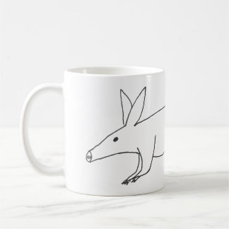 Taza De Café Aardvark Mug mal dibujado