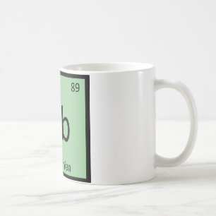 Taza De Café Ab - Tabla Periódica de Química Abisinia