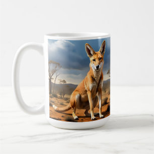 Taza De Café **"Abajo bajo la luz: El diseño de Kangaringo"**