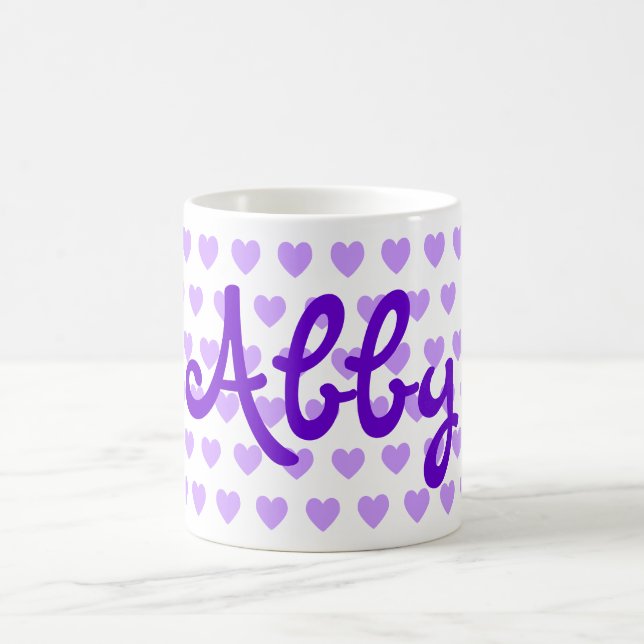 Taza De Café Abby en morado (Centro)