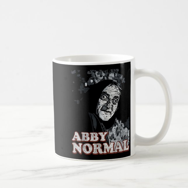 Taza De Café Abby Normal Brain Funny Halloween  (Derecha)
