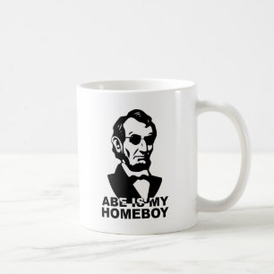 Taza De Café Abe es mi Homeboy