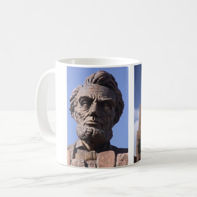 Taza De Café Abe Lincoln Mug (Anverso izquierdo)