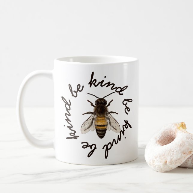 Taza De Café abeja (Con donut)