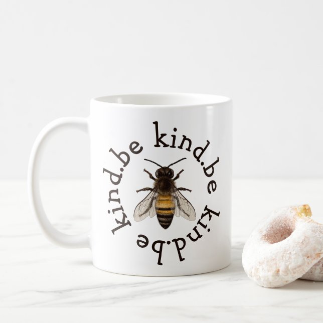Taza De Café abeja (Con donut)