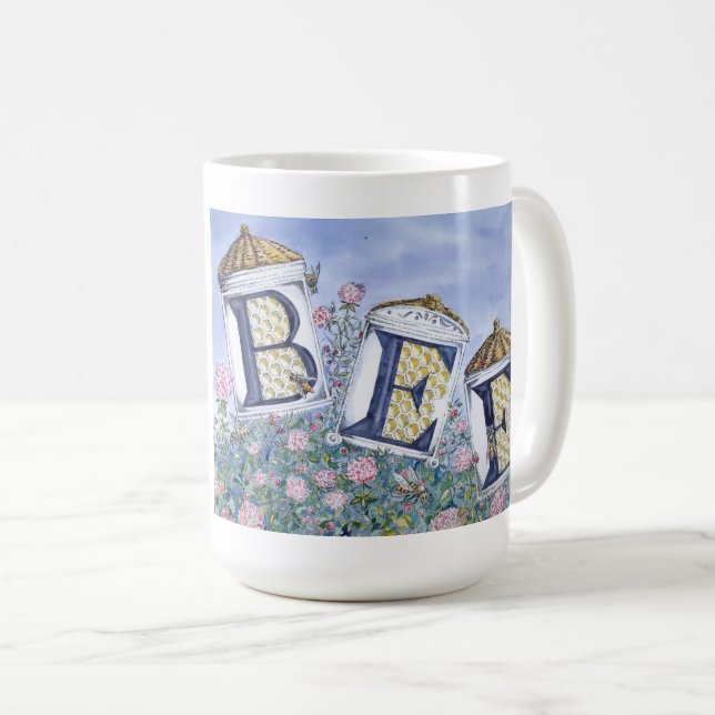 Taza De Café "ABEJA" 15oz (Anverso derecho)