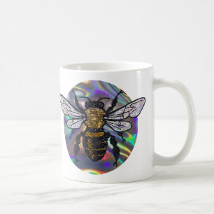 Taza De Café abeja con joyas