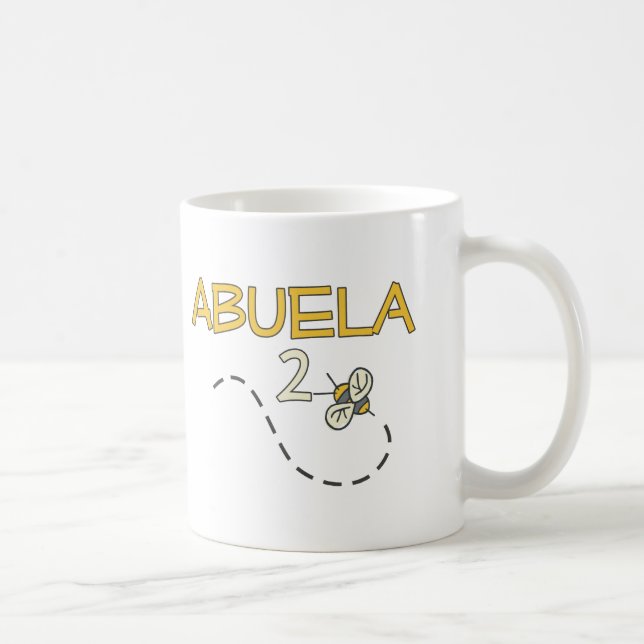 Taza De Café Abeja de Abuela 2 (Derecha)