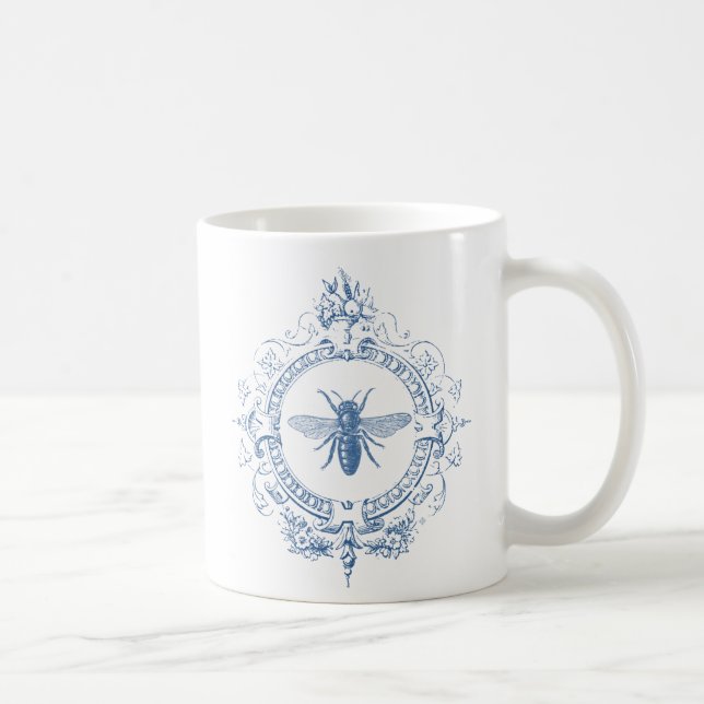 Taza De Café Abeja de granja moderna de origen francés (Derecha)