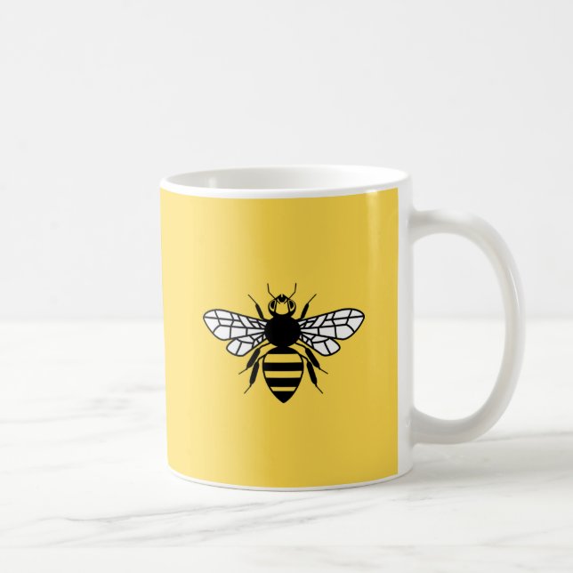 Taza De Café Abeja de Manchester (Derecha)