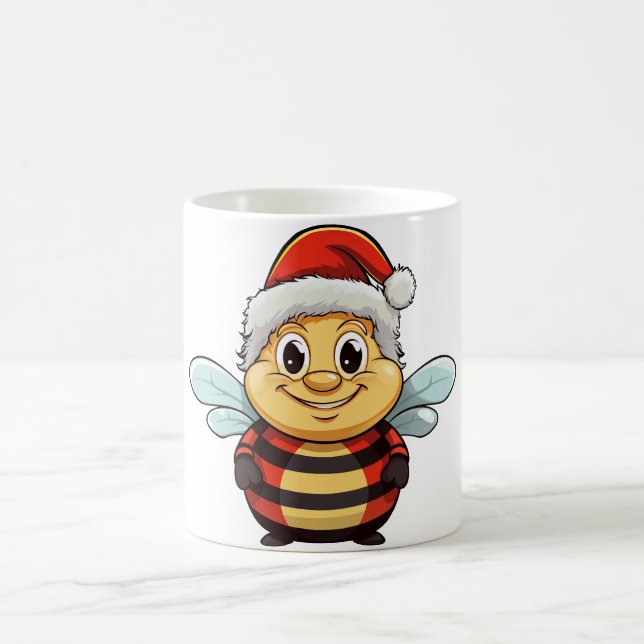 Taza De Café abeja de Navidad (Centro)