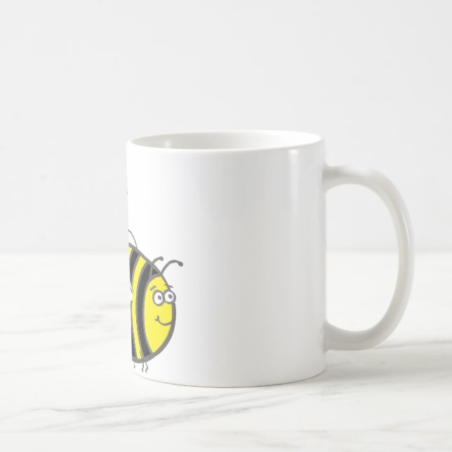 Taza De Café Abeja de trabajador (Derecha)