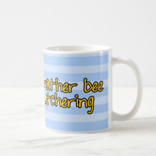 Taza De Café abeja de trabajador - carnicero