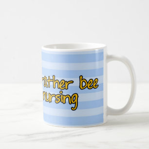 Taza De Café abeja de trabajador - enfermera
