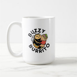 Taza De Café Abeja Divertida de Burrito Zumbante