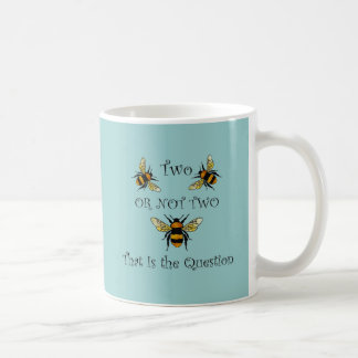 Taza De Café Abeja dos abeja o no dos