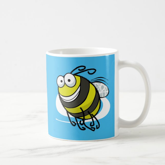 Taza De Café Abeja feliz (Derecha)