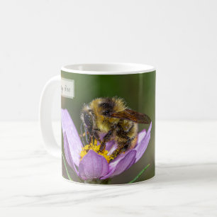 Taza De Café Abeja Melífera Salmo 115:13 KJV 11 oz.