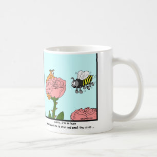 Taza De Café Abeja ocupada