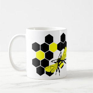 Taza De Café Abeja reina
