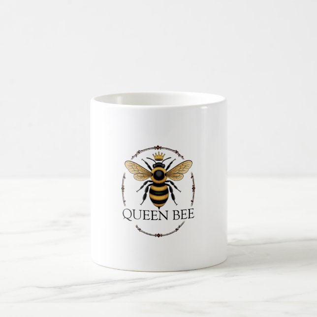 Taza De Café Abeja Reina (Centro)