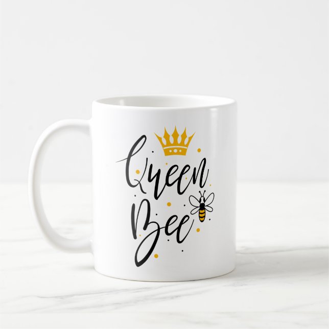 Taza De Café Abeja Reina (Izquierda)