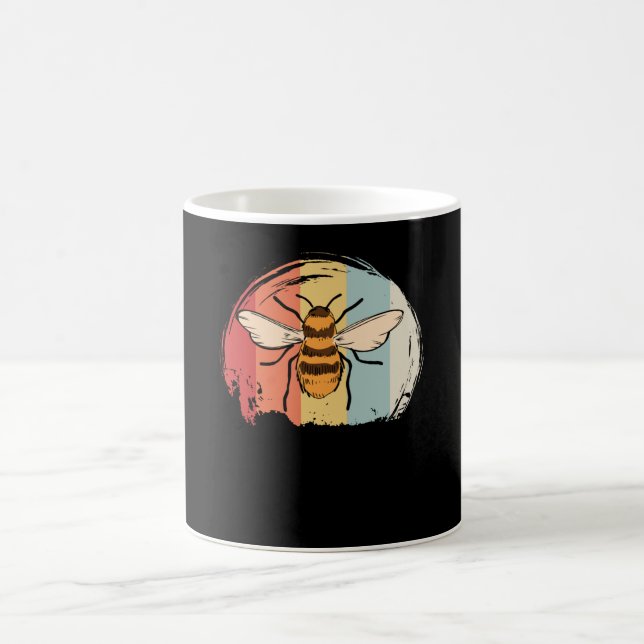 Taza De Café Abeja Vintage (Centro)
