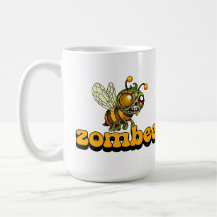Taza De Café Abeja zombie linda
