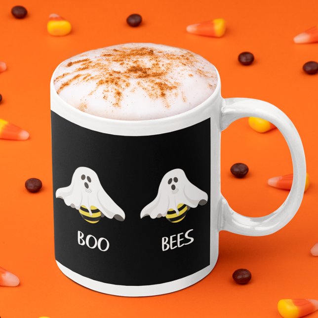 Taza De Café Abejas fantasma de Boo para adultos divertidos de  (Subido por el creador)