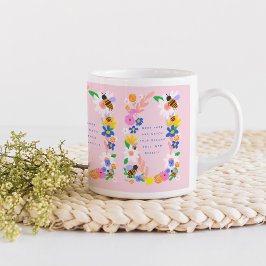 Taza De Café Abejas motivacionales con 3 citas Inspiradoras