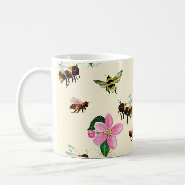 Taza De Café Abejas y abejorros (Izquierda)