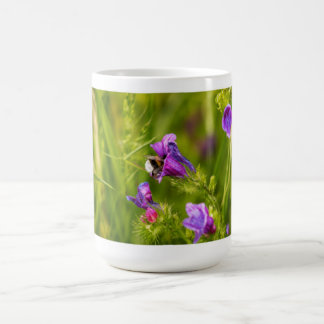 Taza De Café Abejorro en Flor