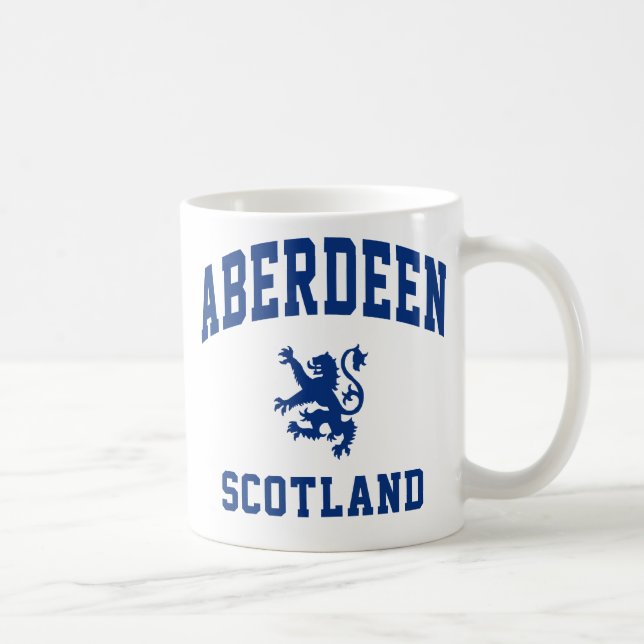 Taza De Café Aberdeen escocés (Derecha)