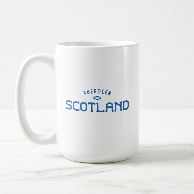 Taza De Café Aberdeen Scotland (Izquierda)