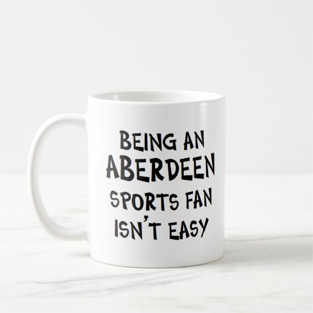 Taza De Café aberdeen sports fan, being (Izquierda)