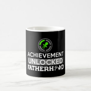 Taza de café abierta logro de la paternidad