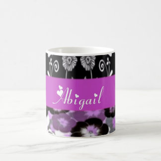Taza De Café Abigail floral