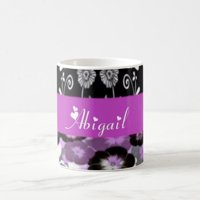 Taza De Café Abigail floral (Centro)