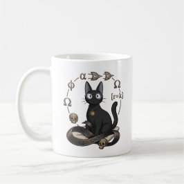 Taza de café abogada gata Lady Justice
