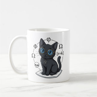 Taza de café abogada gata Lady Justice