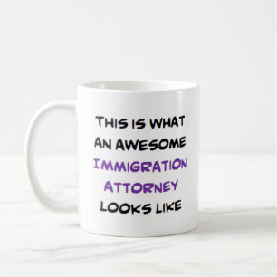 Taza De Café abogado de inmigración, impresionante