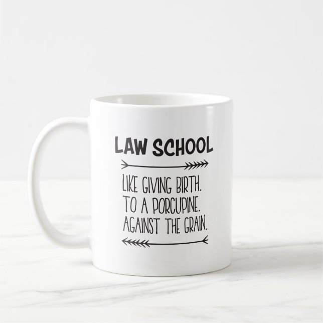 Taza De Café Abogado de la Facultad de Derecho Gracioso (Izquierda)